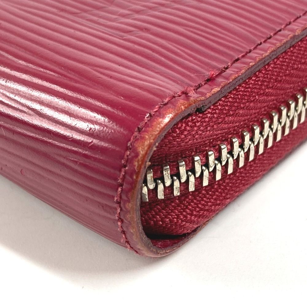 Louis Vuitton Wallet Zippy Epi Leather Fuchsia Purple Pink — view 6