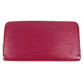 Louis Vuitton Wallet Zippy Epi Leather Fuchsia Purple Pink