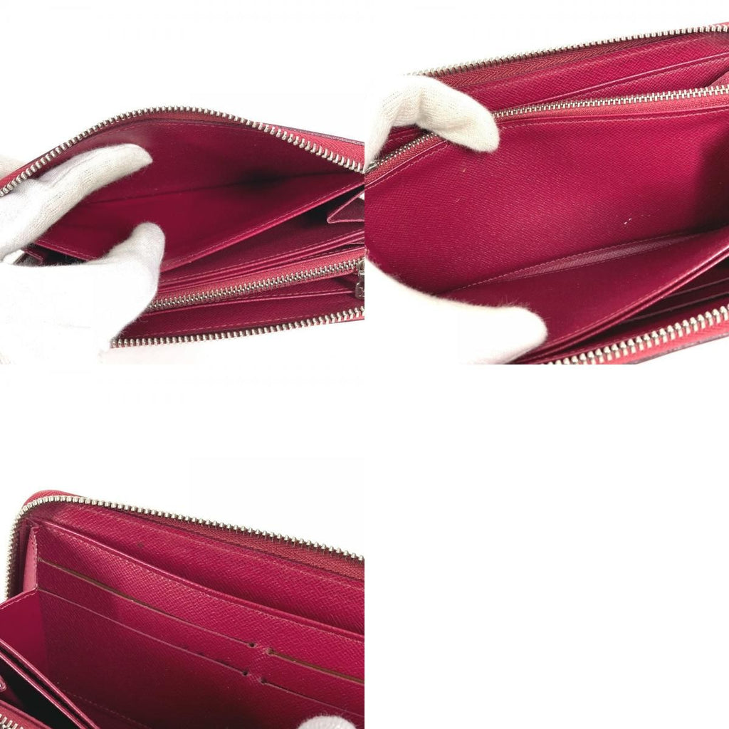 Louis Vuitton Wallet Zippy Epi Leather Fuchsia Purple Pink — view 9