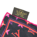 Louis Vuitton Scarf LV Logo Silk Multicolor — view 3