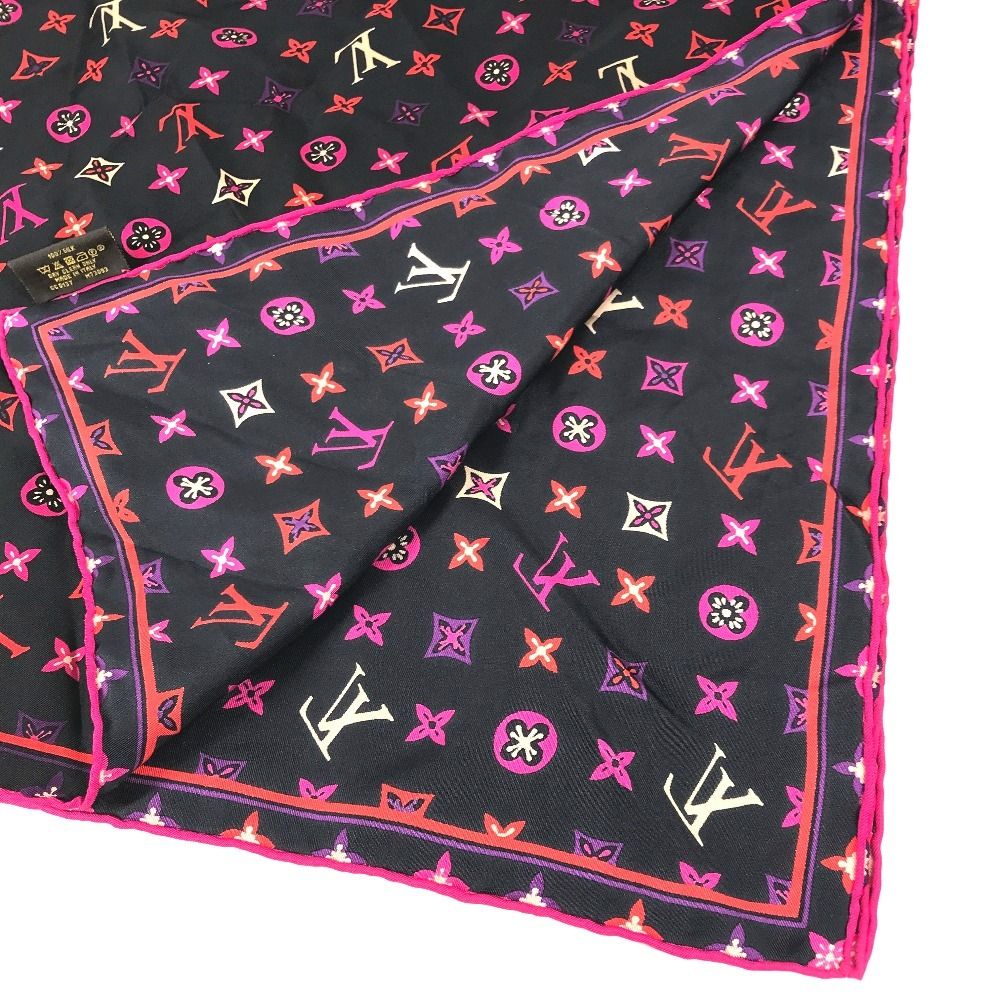 Louis Vuitton Scarf LV Logo Silk Multicolor — view 5