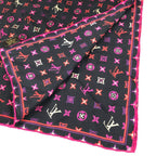Louis Vuitton Scarf LV Logo Silk Multicolor — view 5