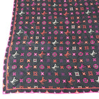 Louis Vuitton Scarf LV Logo Silk Multicolor — view 7
