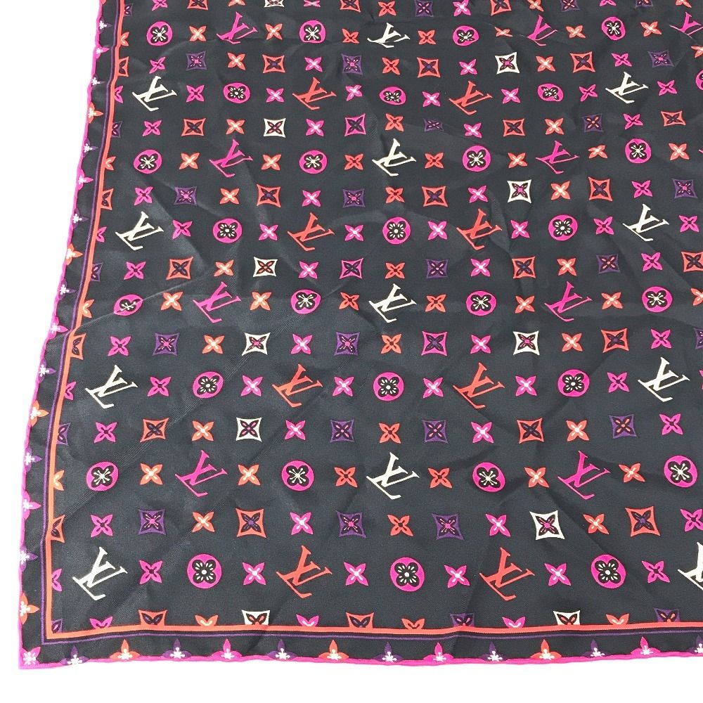 Louis Vuitton Scarf LV Logo Silk Multicolor — view 7