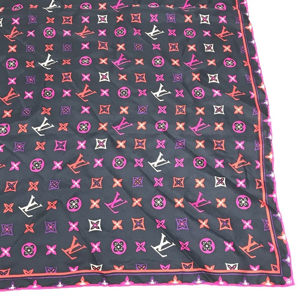 Louis Vuitton Scarf LV Logo Silk Multicolor — view 8