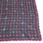 Louis Vuitton Scarf LV Logo Silk Multicolor — view 8