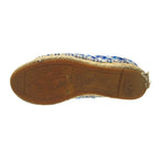 Chanel Sandals CC Logo Espadrilles Shoes Tweed Blue — view 6