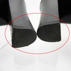 Saint Laurent Paris Boots Leather Side Zip Short Shoes Black — view 7