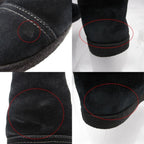 Chanel Boots CC Logo Quilted Shearling Boa Black — view 8