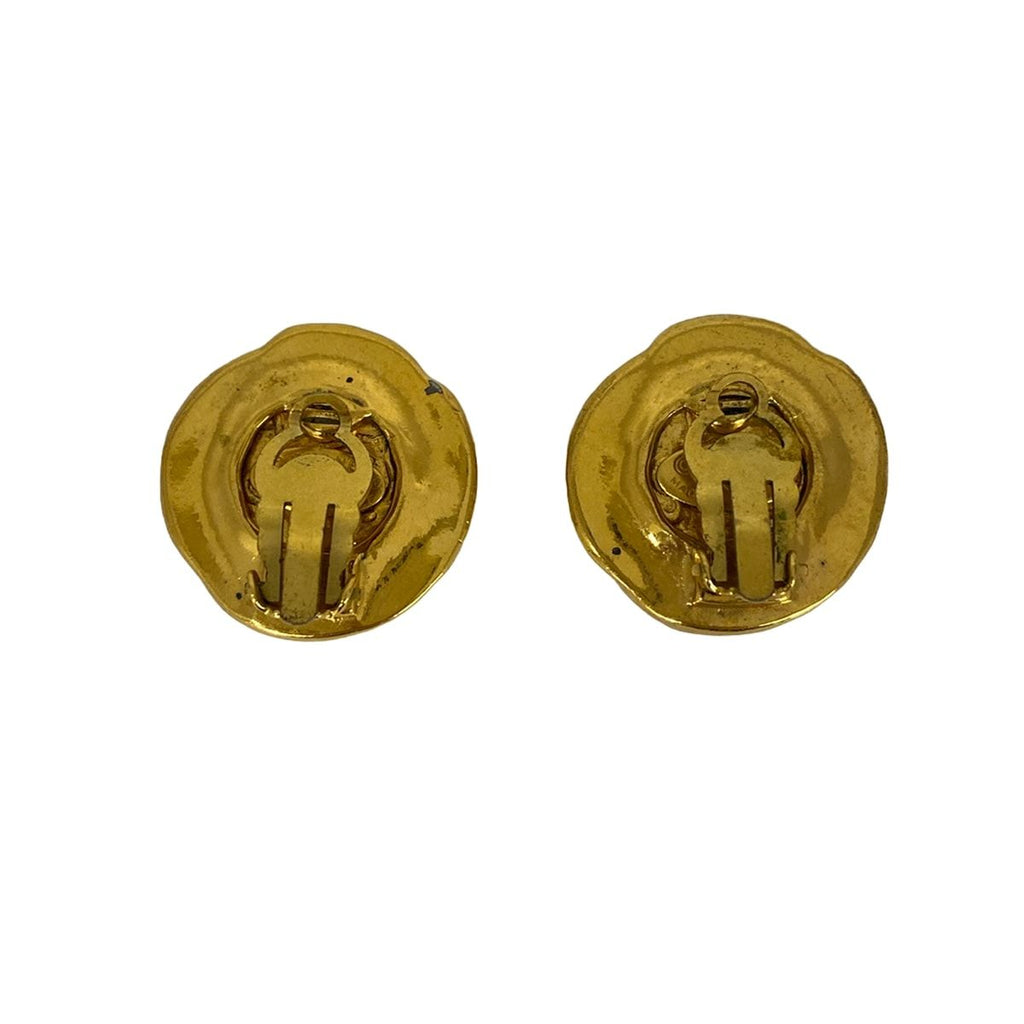 Chanel Earrings CC Logo Gold — view 2
