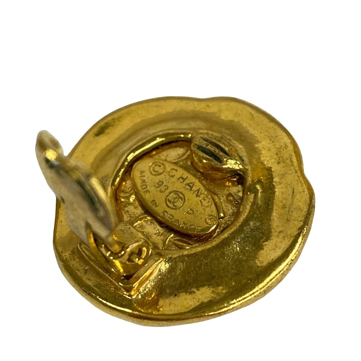 Chanel Earrings CC Logo Gold — view 4