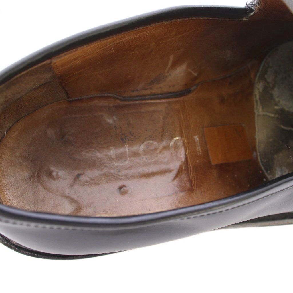 Gucci Horsebit Loafers Leather Black TK — view 8