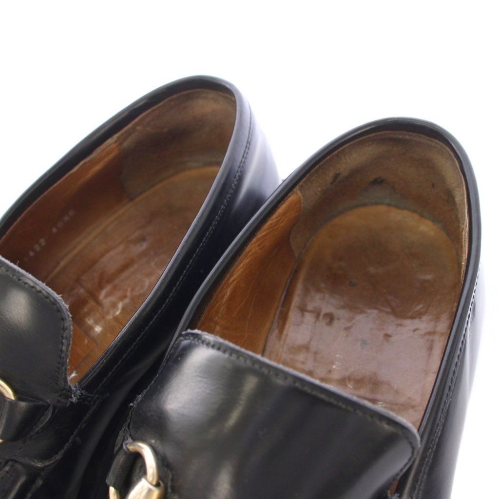 Gucci Horsebit Loafers Leather Black TK — view 5