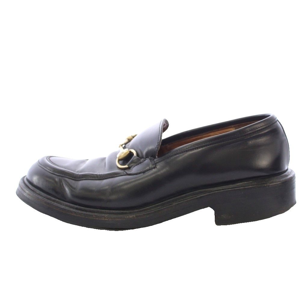 Gucci Horsebit Loafers Leather Black TK — view 2