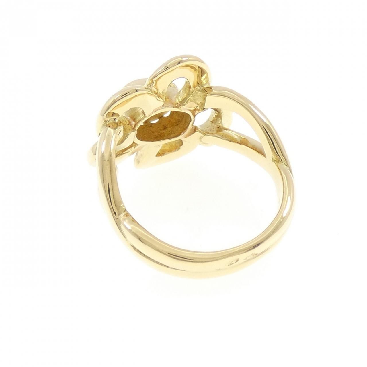 Hermes Fleur Ring Gold — view 3