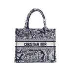 Dior Reverse Toile de Jouy Book Tote Small