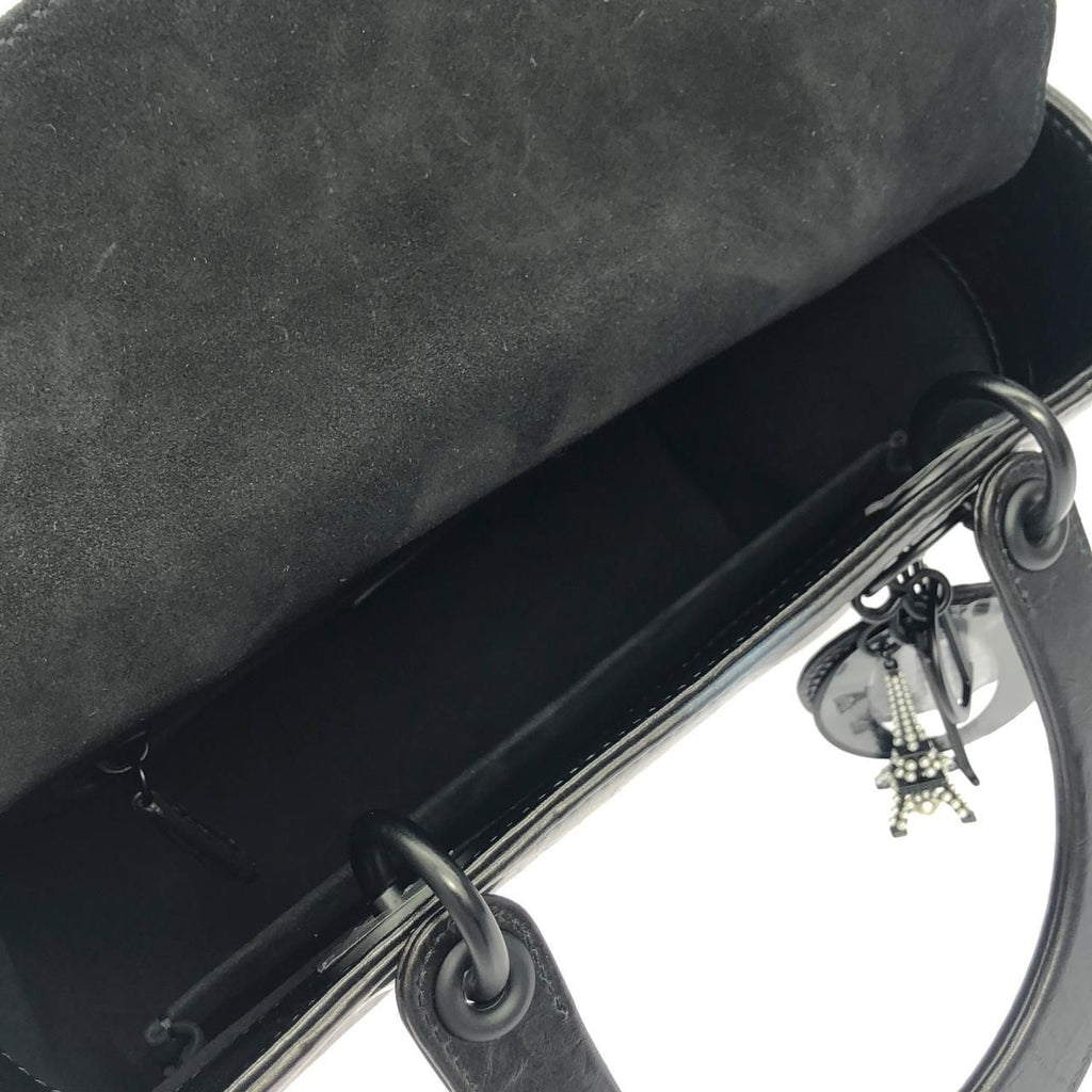 Dior Lady Bag Handbag Black — view 7