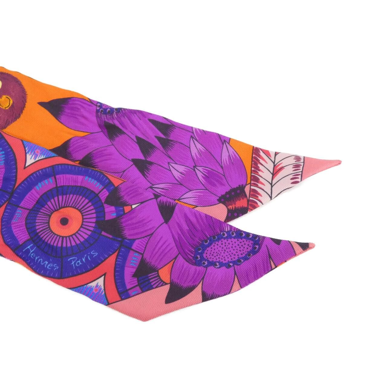 Hermes Twilly Scarf Purple — view 2