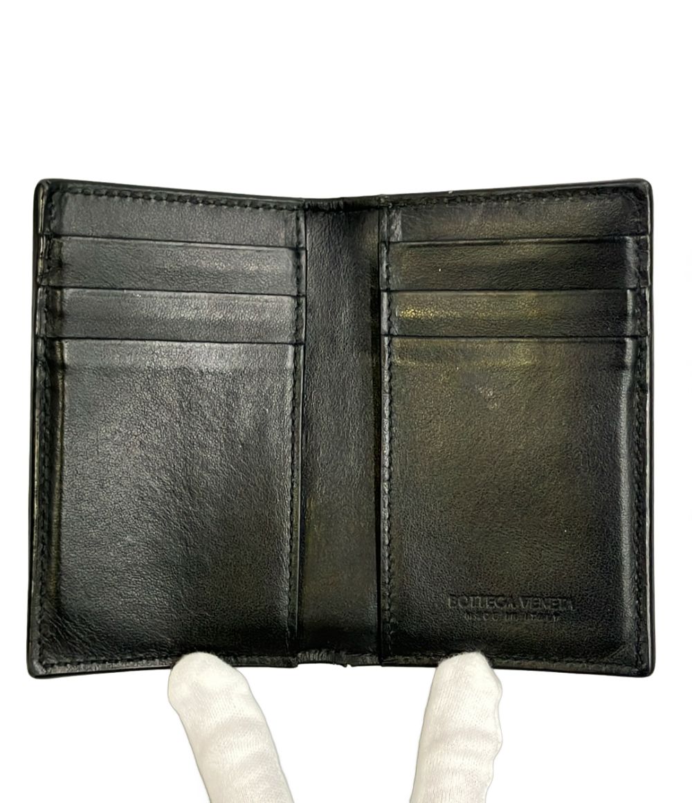 Bottega Veneta Card Case Cassette Maxi Intrecciato — view 3