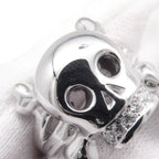 Dior Ring Tete de Mol Skull Diamond 18k White Gold — view 6
