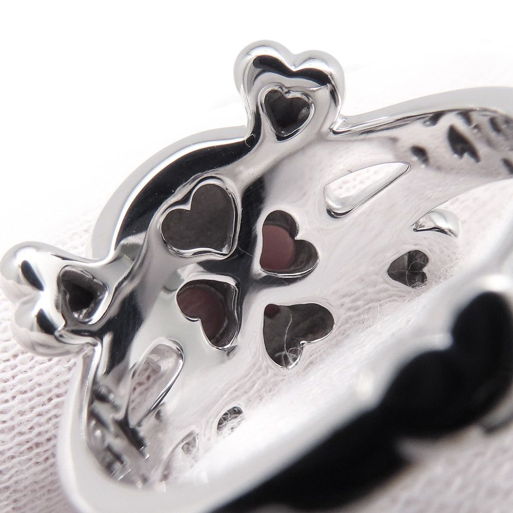 Dior Ring Tete de Mol Skull Diamond 18k White Gold — view 9