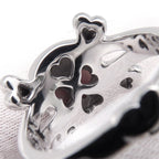 Dior Ring Tete de Mol Skull Diamond 18k White Gold — view 9