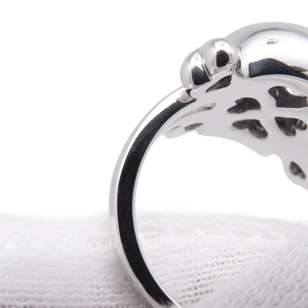 Dior Ring Tete de Mol Skull Diamond 18k White Gold — view 5
