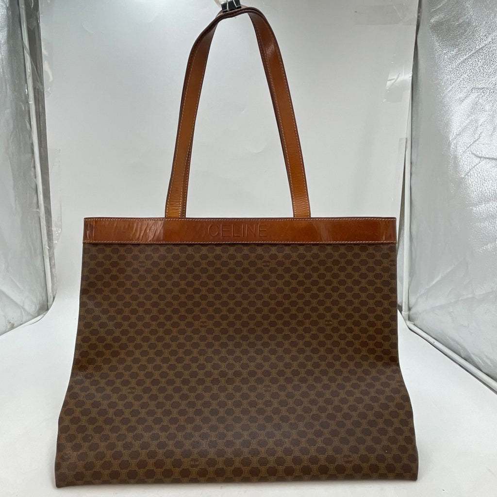 Celine Macadam Monogram Leather Bag — view 9