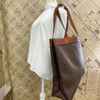 Celine Macadam Monogram Leather Bag — view 3
