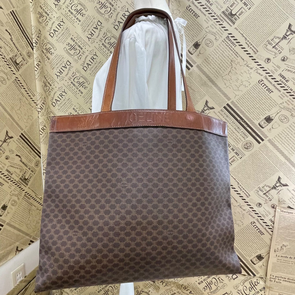 Celine Macadam Monogram Leather Bag — view 2