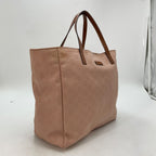 Gucci Tote GG Nylon Business Shoulder Pink Travel — view 3