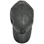 Louis Vuitton Cap Monogram Shadow Black Silver Hat Leather — view 5
