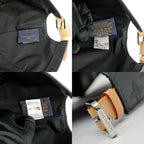 Louis Vuitton Cap Monogram Shadow Black Silver Hat Leather — view 7