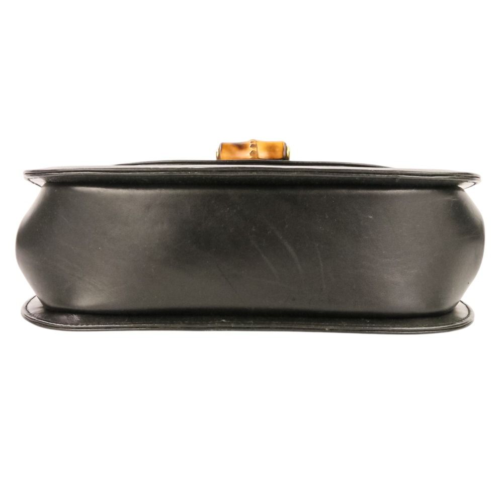 Gucci Bamboo Turnlock Chain Shoulder Bag 001 115 Black — view 5