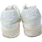 Louis Vuitton LV Trainers Leather Low Cut Sneakers White — view 3