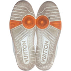 Louis Vuitton LV Trainers Leather Low Cut Sneakers White — view 5