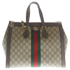 Gucci Ophidia GG Supreme 2-Way Shoulder Bag Brown