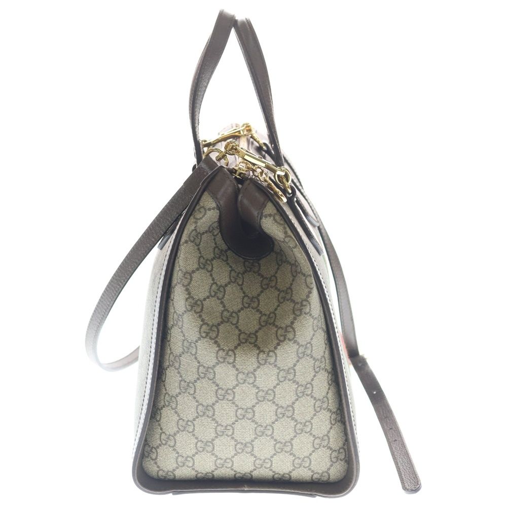 Gucci Ophidia GG Supreme 2-Way Shoulder Bag Brown — view 3