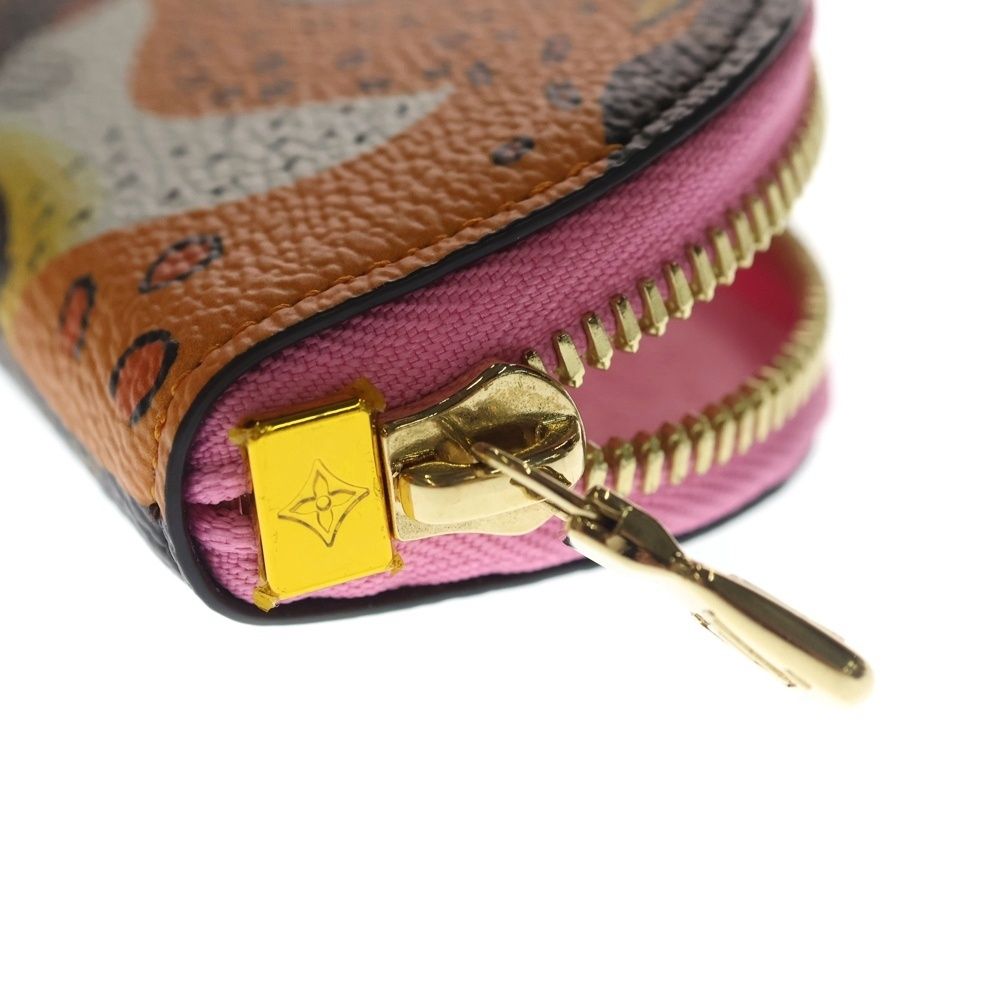 Louis Vuitton Monogram Pencil Pouch Charlotte Case Brown Pink Gold — view 5