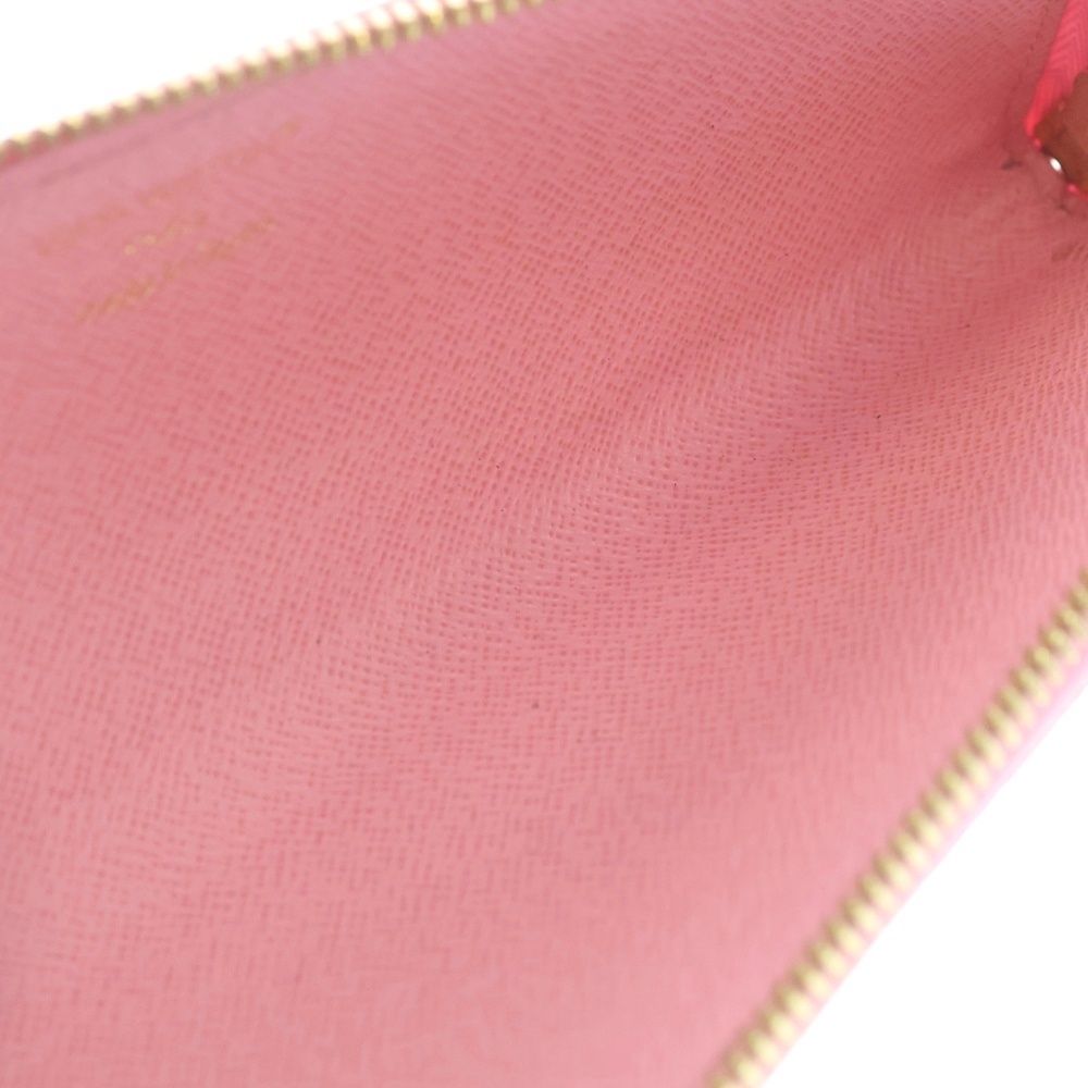 Louis Vuitton Monogram Pencil Pouch Charlotte Case Brown Pink Gold — view 4