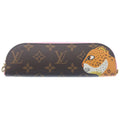 Louis Vuitton Monogram Pencil Pouch Charlotte Case Brown Pink Gold