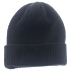 Chanel Sequin Logo Cashmere Knit Hat Black — view 2