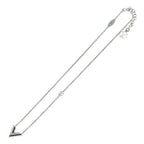Louis Vuitton Senshal Necklace Pendant Chain Silver — view 2
