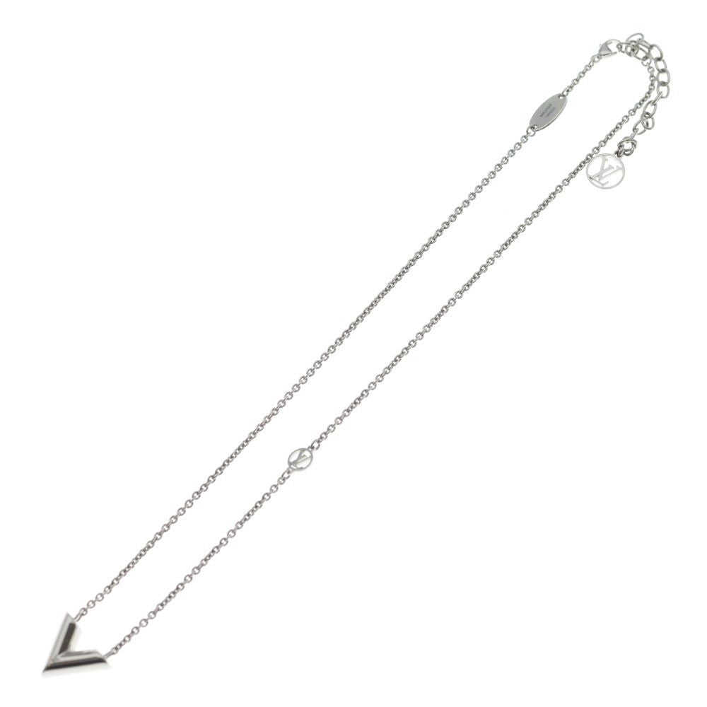 Louis Vuitton Senshal Necklace Pendant Chain Silver — view 2