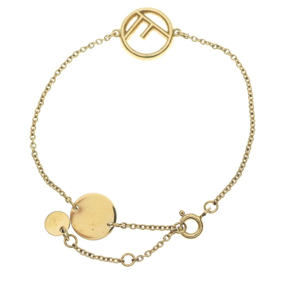 Fendi F's Bracelet Gold Plated — view 2