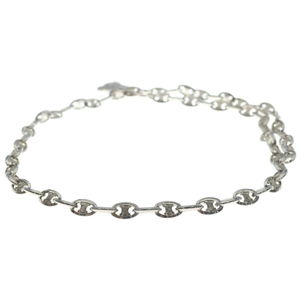 Celine Triomphe Chain Belt Silver — view 2