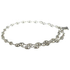 Celine Triomphe Chain Belt Silver — view 3