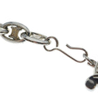 Celine Triomphe Chain Belt Silver — view 5