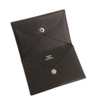 Hermes Calvi Epsom Card Case Business Holder Leather Black — view 3