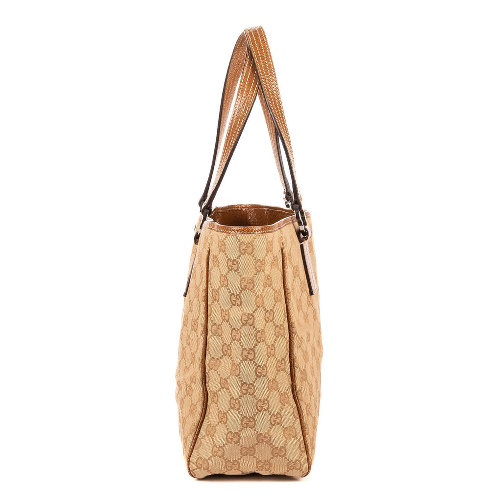 Gucci Shoulder Tote Tongue Beige GG Canvas — view 4